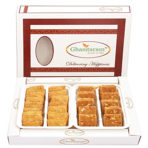 Diwali Hampers-Besan Barfi and Methi Mathri Hamper von Ghasitaram Gifts