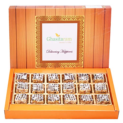 Ghasitaram Gift Holi Sweets, Holi Gifts, Holi Hamper Coconut Drfruit Bites 18 pcs |Gift for Diwali,Holi,Rakhi,Valentine,Christmas,Birthday,Anniversary,Her,Him| Ghasitaram Gift Holi Sweets, Holi Gifts, Holi Hamper Coconut Drfruit Bites 18 pcs |Gift for Diwali,Holi,Rakhi,Valentine,Christmas,Birthday,Anniversary,Her,Him| von Ghasitaram Gifts