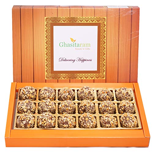 Ghasitaram Gift Holi Sweets, Holi Gifts, Holi Hamper Hazelnut Cashew Balls 18 pcs |Gift for Diwali,Holi,Rakhi,Valentine,Christmas,Birthday,Anniversary,Her,Him| Ghasitaram Gift Holi Sweets, Holi Gifts, Holi Hamper Hazelnut Cashew Balls 18 pcs |Gift for Diwali,Holi,Rakhi,Valentine,Christmas,Birthday,Anniversary,Her,Him| von Ghasitaram Gifts