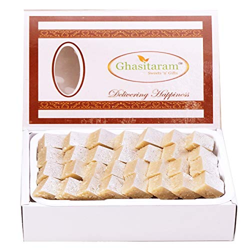 Ghasitaram Gift Holi Sweets, Holi Gifts, Holi Hamper Mini Kaju Katli 800 GMS |Gift for Diwali,Holi,Rakhi,Valentine,Christmas,Birthday,Anniversary,Her,Him| Ghasitaram Gift Holi Sweets, Holi Gifts, Holi Hamper Mini Kaju Katli 800 GMS |Gift for Diwali,Holi,Rakhi,Valentine,Christmas,Birthday,Anniversary,Her,Him| von Ghasitaram Gifts
