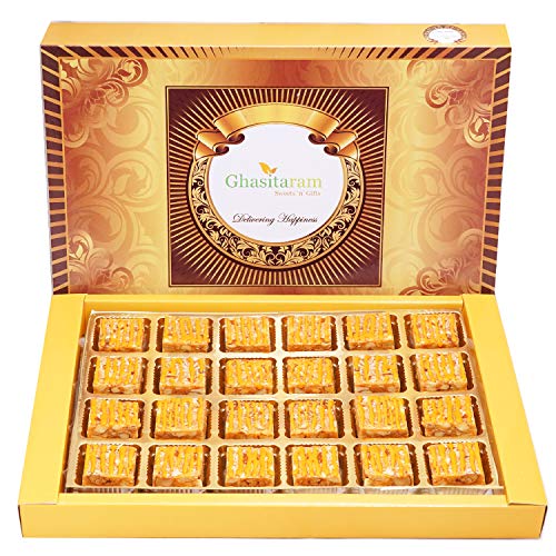 Ghasitaram Gift Holi Sweets, Holi Gifts, Holi Hamper Orange Drfruit Bites 24 pcs |Gift for Diwali,Holi,Rakhi,Valentine,Christmas,Birthday,Anniversary,Her,Him| Ghasitaram Gift Holi Sweets, Holi Gifts, Holi Hamper Orange Drfruit Bites 24 pcs |Gift for Diwali,Holi,Rakhi,Valentine,Christmas,Birthday,Anniversary,Her,Him| von Ghasitaram Gifts