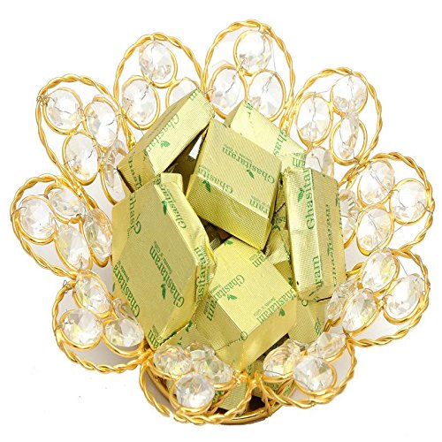 Ghasitaram Gifts Chocolate - Gold Crystal Chocolate Bowl Ghasitaram Gifts Chocolate - Gold Crystal Chocolate Bowl von Ghasitaram Gifts