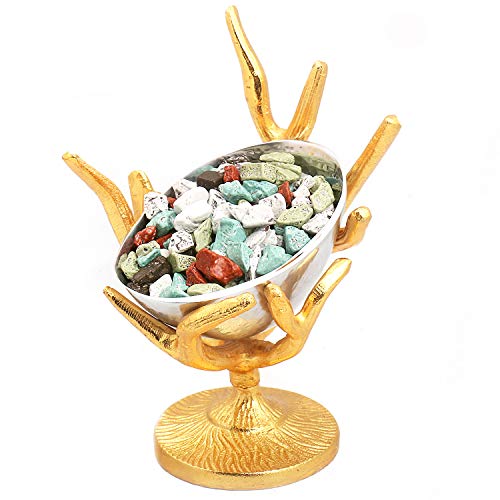 Ghasitaram Gifts Chocolate - Silver Designer Tree Stone Chocolate Bowl von Ghasitaram Gifts