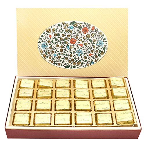 Ghasitaram Gifts Diwali Gifts Diwali Chocolates - Eco 4 Part Print 24 Pcs Chocolate Box Ghasitaram Gifts Diwali Gifts Diwali Chocolates - Eco 4 Part Print 24 Pcs Chocolate Box von Ghasitaram Gifts
