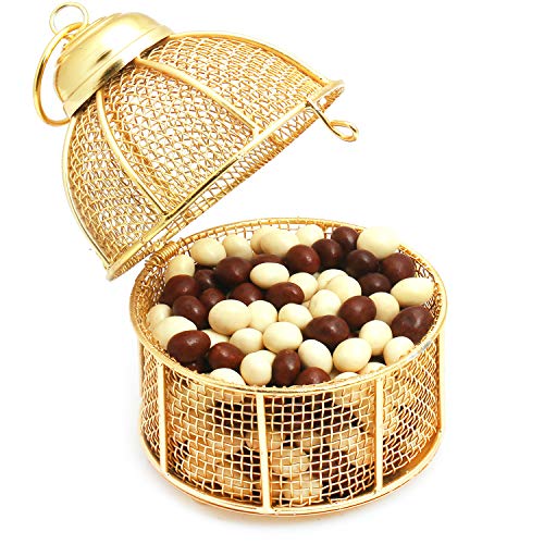 Ghasitaram Gifts Diwali Gifts Diwali Chocolates - Golden Cage with Nutties Ghasitaram Gifts Diwali Gifts Diwali Chocolates - Golden Cage with Nutties von Ghasitaram Gifts