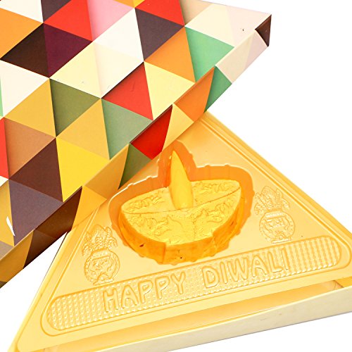 Ghasitaram Gifts Diwali Gifts Diwali Chocolates - Golden Chocolate Diya von Ghasitaram Gifts