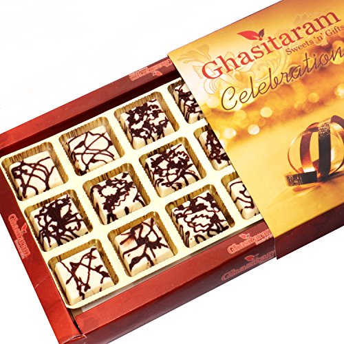 Ghasitaram Gifts Diwali Gifts Diwali Chocolates - Marble Chocolate Box (18 pcs) von Ghasitaram Gifts