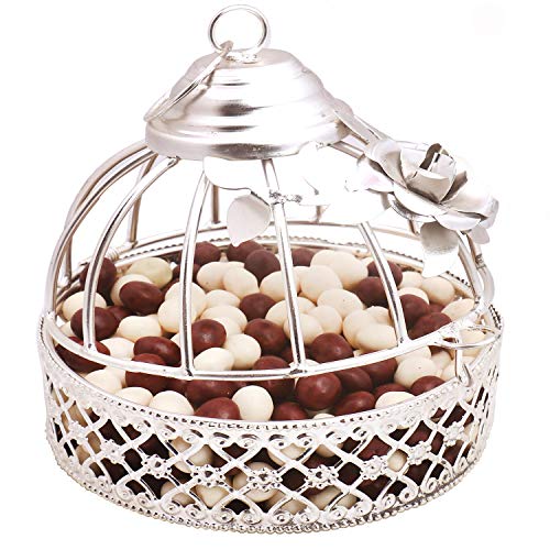 Ghasitaram Gifts Diwali Gifts Diwali Chocolates - Silver Nutties Cage von Ghasitaram Gifts