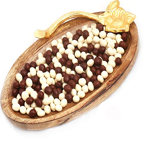 Ghasitaram Gifts Diwali Gifts Diwali Chocolates - Wooden Nutties Platter von Ghasitaram Gifts