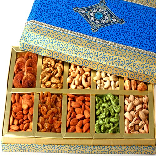 Ghasitaram Gifts Diwali Gifts Dryfruits - Exotic Dryfruit Box of 10 Dryfruits Ghasitaram Gifts Diwali Gifts Dryfruits - Exotic Dryfruit Box of 10 Dryfruits von Ghasitaram Gifts