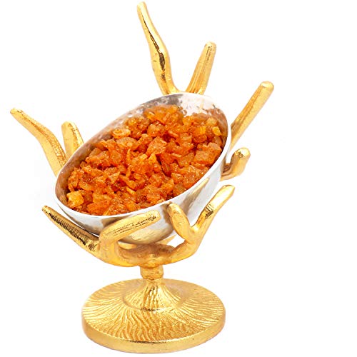 Ghasitaram Gifts Diwali Gifts - Silver Designer Tree Masala Mango Bowl von Ghasitaram Gifts