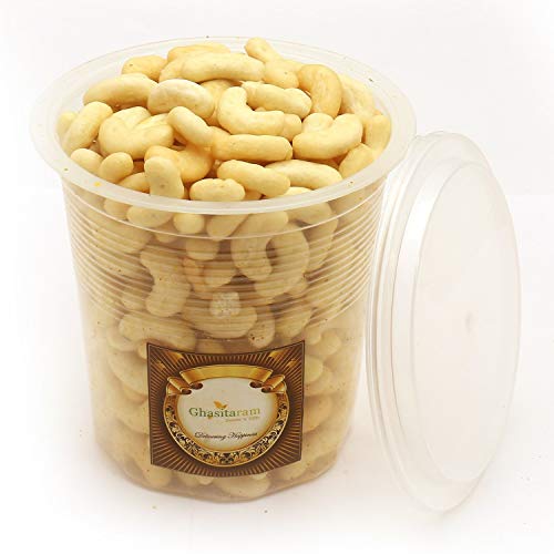 Ghasitaram Gifts Diwali Gifts Tea Time Cashew Shaped Biscuits 600 GMS von Ghasitaram Gifts