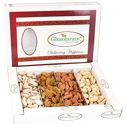 Ghasitaram Gifts Dry Fruit Box 400 gms(Multicolour,Square) von Ghasitaram Gifts