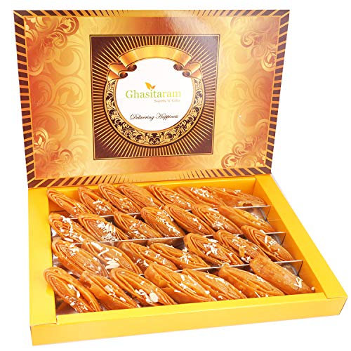 Ghasitaram Gifts Holi Sweets, Holi Gifts, Holi Hamper Khaja 800 GMS Ghasitaram Gifts Holi Sweets, Holi Gifts, Holi Hamper Khaja 800 GMS von Ghasitaram Gifts