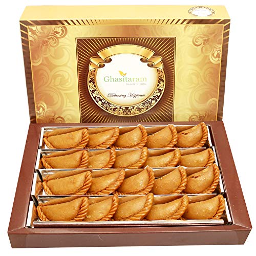 Ghasitaram Gifts Holi Sweets, Holi Gifts, Holi Hamper Dry Sweet Wheat Gujiya 600 GMS Ghasitaram Gifts Holi Sweets, Holi Gifts, Holi Hamper Dry Sweet Wheat Gujiya 600 GMS von Ghasitaram Gifts
