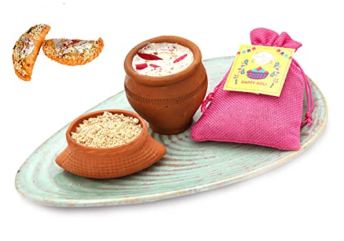 Ghasitaram Gifts Holi Sweets, Holi Gifts, Holi Hamper Herbal Thandai Powder 500 GMS with Holi Gujiya Sweets Ghasitaram Gifts Holi Sweets, Holi Gifts, Holi Hamper Herbal Thandai Powder 500 GMS with Holi Gujiya Sweets von Ghasitaram Gifts