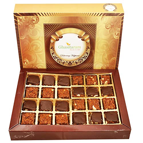 Ghasitaram Gifts Indian Sweets - Diwali Gifts Chocolate Granola Bites 24 pcs Ghasitaram Gifts Indian Sweets - Diwali Gifts Chocolate Granola Bites 24 pcs von Ghasitaram Gifts