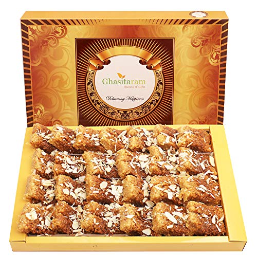 Ghasitaram Gifts Indian Sweets - Diwali Gifts Diwali Sweet - Milk Cake 800 GMS von Ghasitaram Gifts