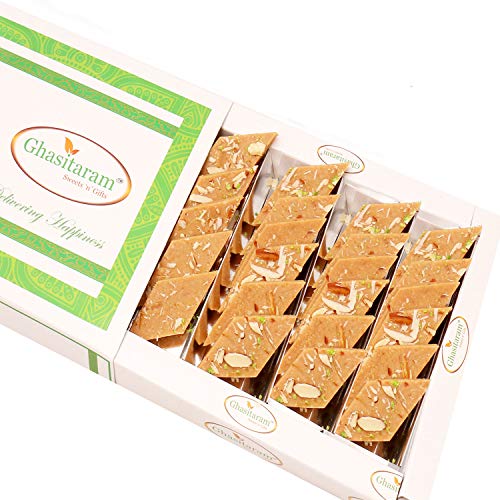 Ghasitaram Gifts Indian Sweets - Diwali Gifts Sweets- Honey Kaju Katli 200 GMS von Ghasitaram Gifts