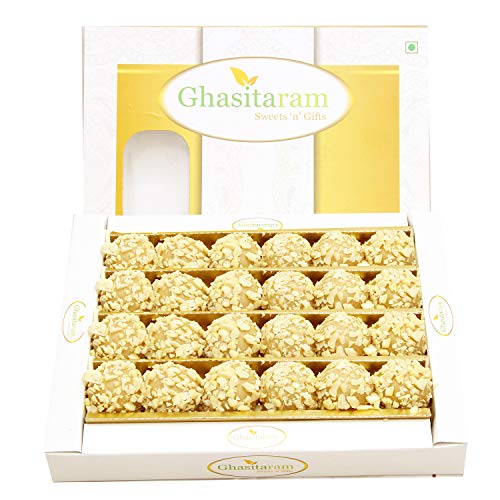 Ghasitaram Gifts Indian Sweets - Sugar Free Kaju Laddoo (400 GMS) von Ghasitaram Gifts