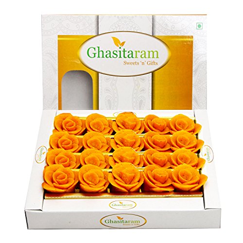 Ghasitaram Gifts Indian Sweets - Sugar Free Sweets - Mango Flowers 400 gms von Ghasitaram Gifts