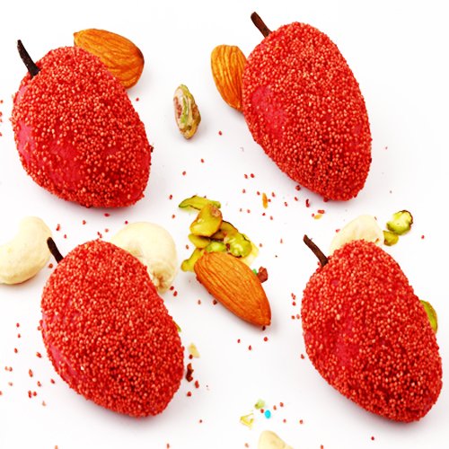 Ghasitaram Gifts Indian Sweets - Sweets Kaju Litchi 800 gms Ghasitaram Gifts Indian Sweets - Sweets Kaju Litchi 800 gms von Ghasitaram Gifts