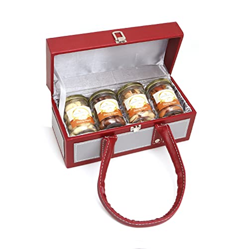 Ghasitaram Gifts Rakhi Gifts for Brothers Apex Wooden Box of Chocolate Almonds, Cashews , Almonds and Pistachios Jars with 2 Green Beads Rakhis Ghasitaram Gifts Rakhi Gifts for Brothers Apex Wooden Box of Chocolate Almonds, Cashews , Almonds and Pistachios Jars with 2 Green Beads Rakhis von Ghasitaram Gifts