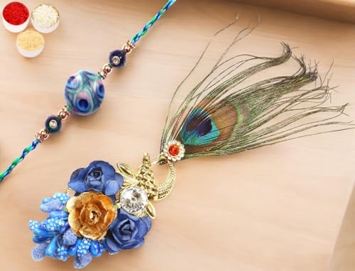 Ghasitaram Gifts Rakhis Online - Rakhi for Brother-M-102 Bhaiya Bhabhi Rakhi Ghasitaram Gifts Rakhis Online - Rakhi for Brother-M-102 Bhaiya Bhabhi Rakhi von Ghasitaram Gifts