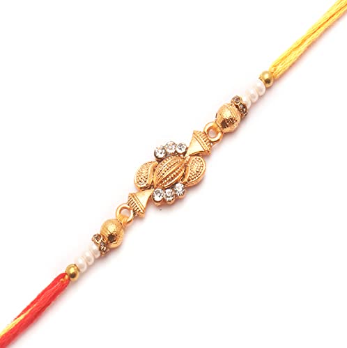 Ghasitaram Gifts Rakhis Online - Rakhi for BrotherRW-12 Diamond Rakhi von Ghasitaram Gifts