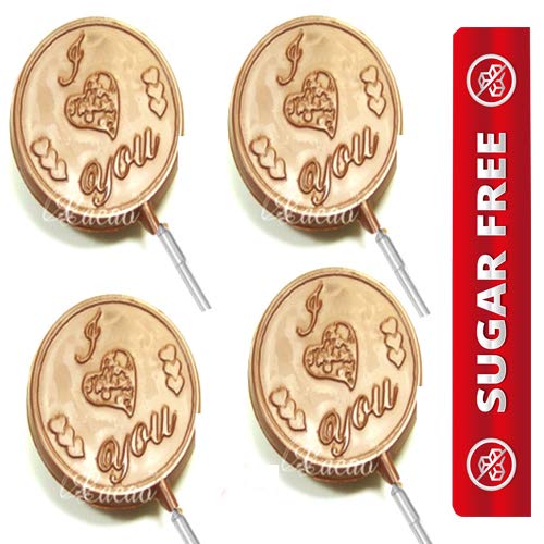 Ghasitaram Gifts Sugarfree Set of 4 I Love U Lollies Ghasitaram Gifts Sugarfree Set of 4 I Love U Lollies von Ghasitaram Gifts