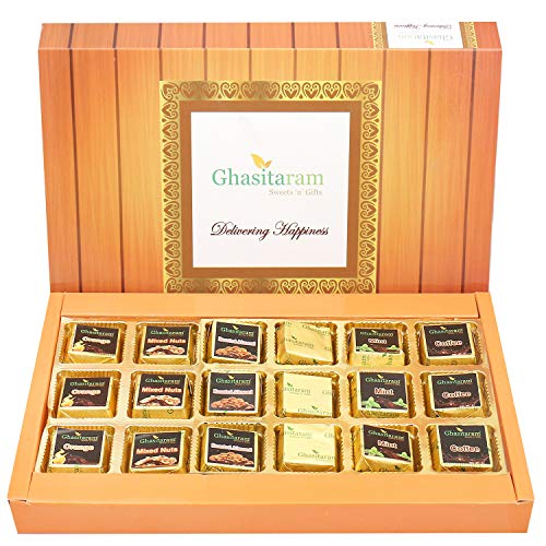 Ghasitaram Gifts Valentine Chocolates - 6 Flavours Choclate Box von Ghasitaram Gifts