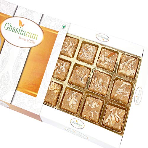 Ghasitaram Gifts Valentine Gifts - Anjeer Chewy Delights in White Box von Ghasitaram Gifts
