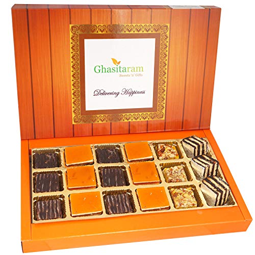 Ghasitaram Gifts Valentine Gifts - indian Sweet - Valentine sweets Sweetheart Special Delights Box 18 pcs von Ghasitaram Gifts