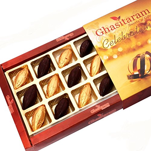 Ghasitaram Gifts Whole Roasted Almond Chocolate Box (18 pcs) von Ghasitaram Gifts