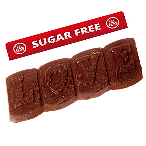 Valentine Gifts- Sugarfree Love Bar von Ghasitaram Gifts