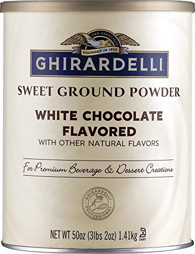 GHIRARDELLI Sweet Ground White Chocolate 1,42 kg von Ghirardelli