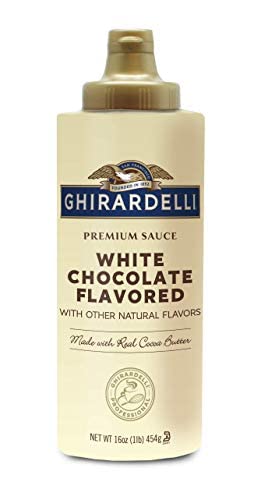 Ghirardelli Quetschflasche mit Schokoladengeschmack, weiße Schokoladenaromat, 473 ml von Ghirardelli