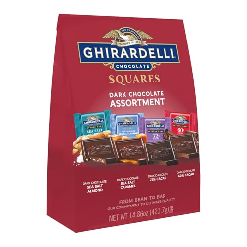 Ghirardelli Dark Assorted Sqaures XL Bag, 14.86 Ounce Ghirardelli Dark Assorted Sqaures XL Bag, 14.86 Ounce von Ghirardelli