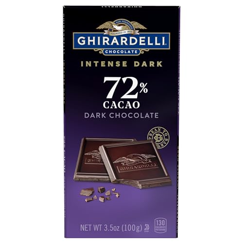 Ghirardelli Intense Dark 72% Cacao Chocolate Bar - 3.5oz von Ghirardelli