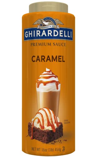 Ghirardelli Karamel Aroma Soße, Quetschflasche –482 Gramm Flasche Ghirardelli Karamel Aroma Soße, Quetschflasche –482 Gramm Flasche von Ghirardelli