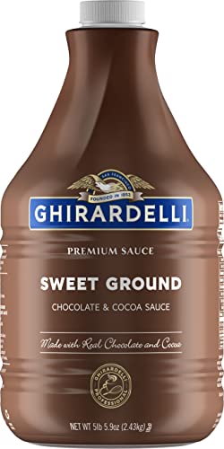 Ghirardelli Pumpflasche für süße gemahlene Schokolade und Kakaosauce, 2,5 l Ghirardelli Pumpflasche für süße gemahlene Schokolade und Kakaosauce, 2,5 l von Ghirardelli