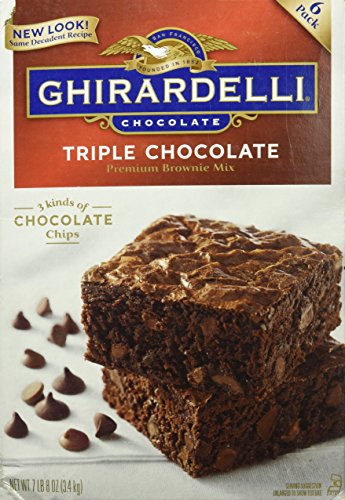 Ghirardelli Triple Chocolate Brownie Mix 3.4kg von Ghirardelli