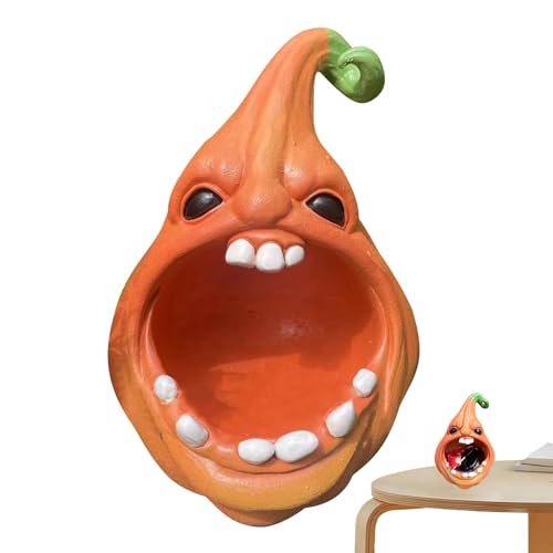 Pumpkin Candy Container, Halloween Candy Holder, Resin Pumpkin Decor, Halloween Pumpkin Statue, Halloween Parties Supplies, Decorative Pumpkin Container for Home and More Pumpkin Candy Container, Halloween Candy Holder, Resin Pumpkin Decor, Halloween Pumpkin Statue, Halloween Parties Supplies, Decorative Pumpkin Container for Home and More von Ghjkldha