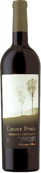 Louis M. Martini Ghost Pines Cabernet Sauvignon Jg. 2020 Cuvee aus 80 Proz. Cabernet Sauvignon, 20 Proz. Merlot 18 Monate Barrique-Ausbau in kanadischer und französischer Eiche. von Louis M. Martini