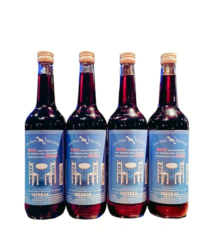 Roter Ouzo Likör Anis Begrüßungsgetränk Roter Ouzo Likör Anis Begrüßungsgetränk von Gia Mas Freunde