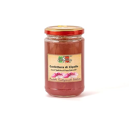 Tropea Zwiebelmarmelade - 300 g - Typisch kalabrische Delikatesse - Sorgfältig handgemachte Gourmet-Sauce - Perfekt zum Genießen mit Käse Tropea Zwiebelmarmelade - 300 g - Typisch kalabrische Delikatesse - Sorgfältig handgemachte Gourmet-Sauce - Perfekt zum Genießen mit Käse von Gia Mon