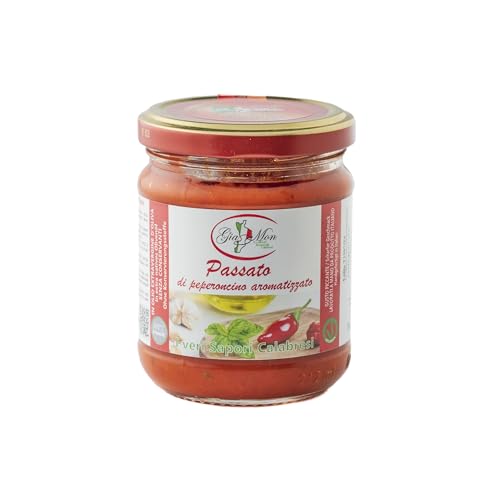 3er Set Kalabrische Peperonipaste, 180g Gläser – Würzige Chili-Paste aus Süditalien – 100% Peperoncino ohne Tomaten – Perfekt für Pasta, Bruschetta & Mehr 3er Set Kalabrische Peperonipaste, 180g Gläser – Würzige Chili-Paste aus Süditalien – 100% Peperoncino ohne Tomaten – Perfekt für Pasta, Bruschetta & Mehr von Gia.Mon