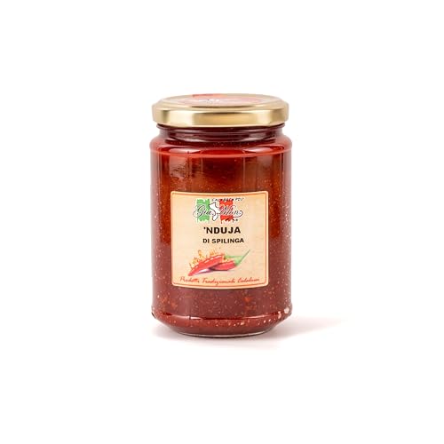 'Nduja di Spilinga Original - Scharfe Kalabrische Salami-Creme, 314g - Intensiver Geschmack für die italienische Gastronomie von Gia.Mon