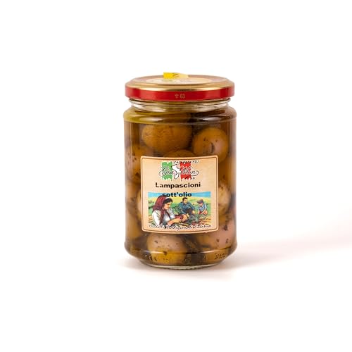 Traditionelle Italienische Lampascioni von Gia.Mon. - in Hochwertigem Öl Eingelegt, Mediterrane Delikatesse, 280g" von Gia.Mon