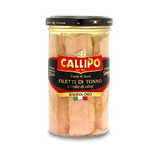 Thunfisch-Filets in Olivenöl "Riserva Oro" 250gr von Giacinto Callipo